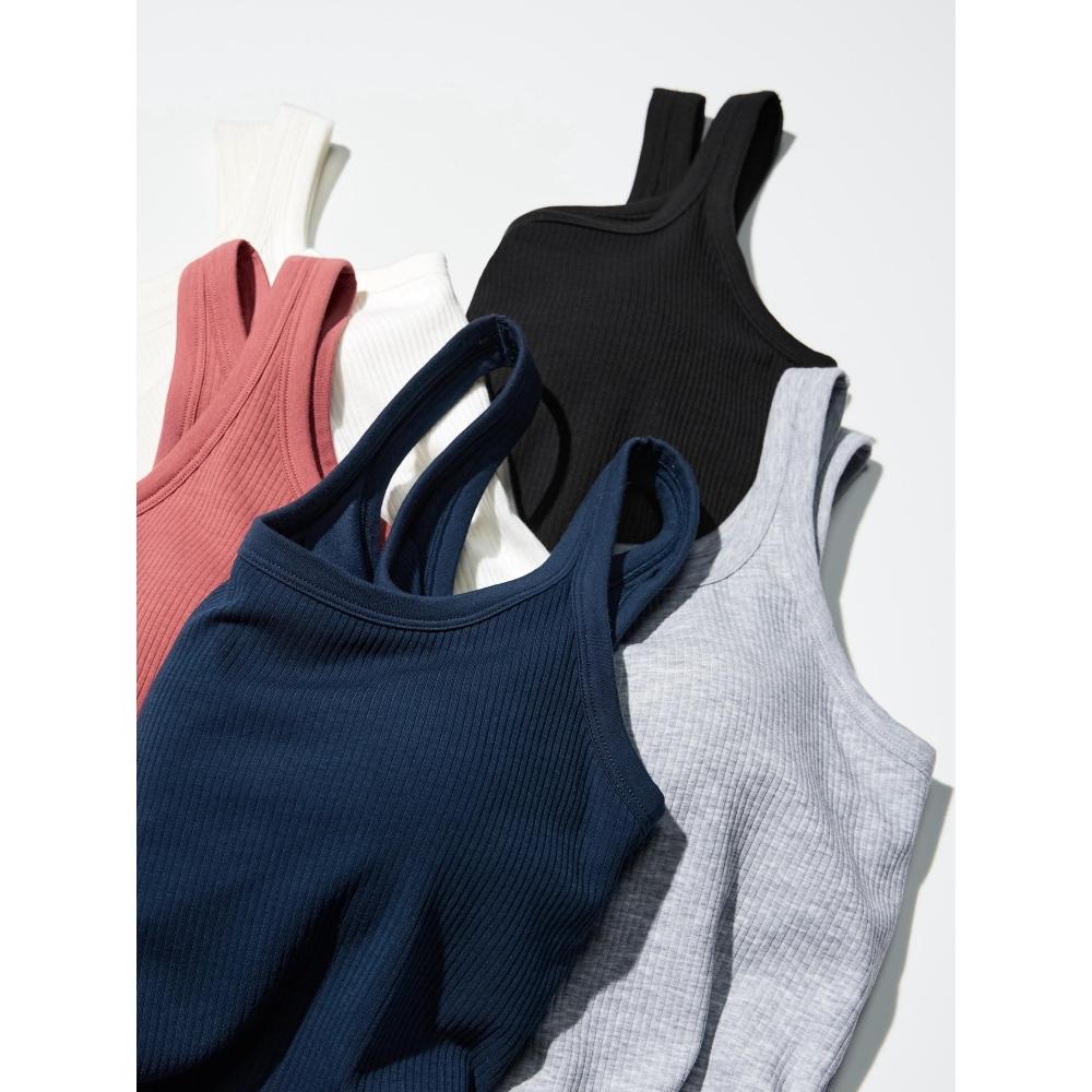 Uniqlo Airism Cotton Bra Tank Top