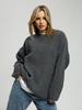 Winter Thick Pullover Female Loose Casual Knitted Lady Sweaters Knitwear Oversized Sweater Women Turtleneck Jumpers Long Sleeve