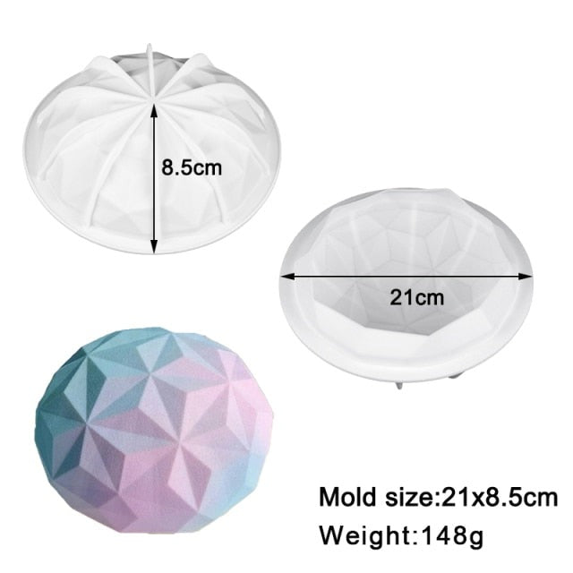 27 Style Silicone Cake Molds Pastry Bakeware Set Non-Stick Mousse Mould Party Dessert Baking Tools Decorating Pan Kitchen Tools Silicone Cupcake Bakin