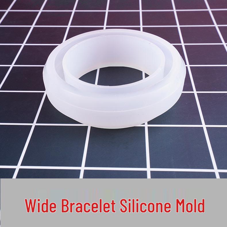 High Transparency DIY Resin Bracelet Silicone Mold