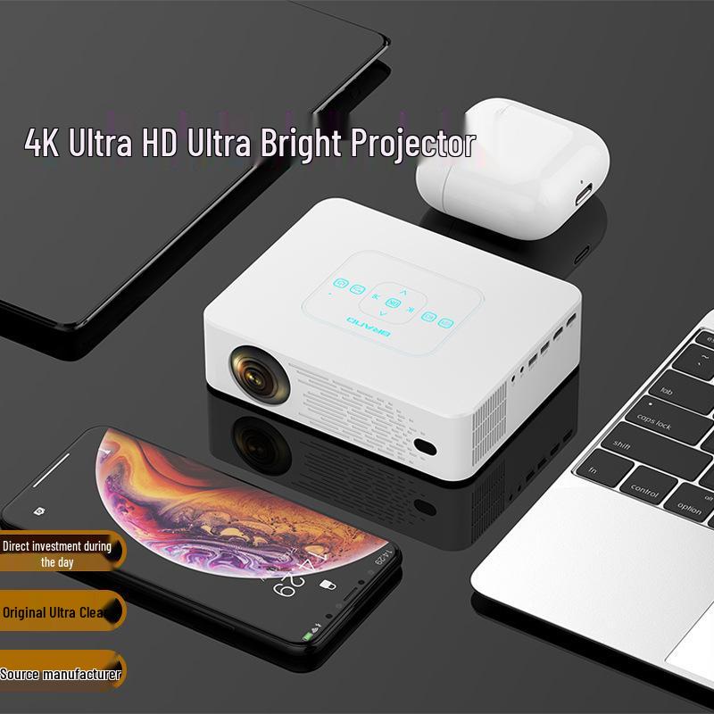 2026 Germany 1080p HD Smart WiFi Portable Projector for Home & Office