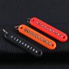 Vehicle Accessories Key Pendant Anti-lost Key Chain Phone Number Key Ring Phone Number Plate Card