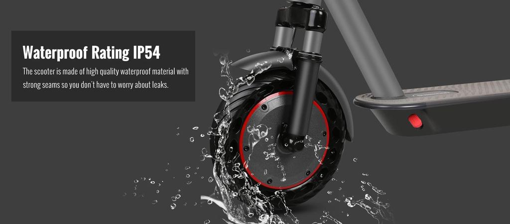 Ny E-scooter N7-MAX 500W Motor 36v12.5ah 35KM/H Maxhastighet 35KM Lång Räckvidd 10 Tum med Stötdämpning APP Escooter