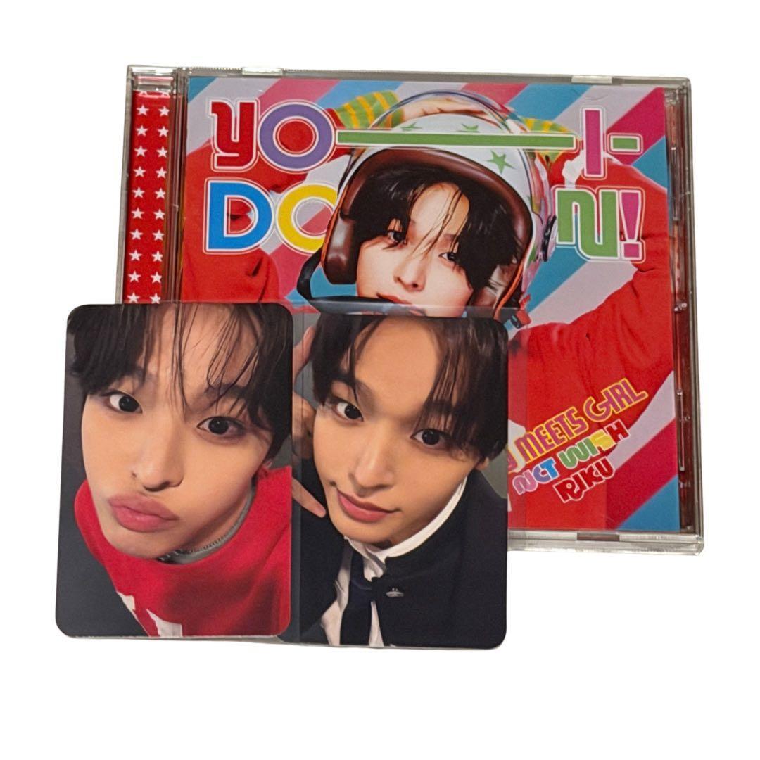 Used NCT WISH YO-IDON! RIKU CD Photocard Set