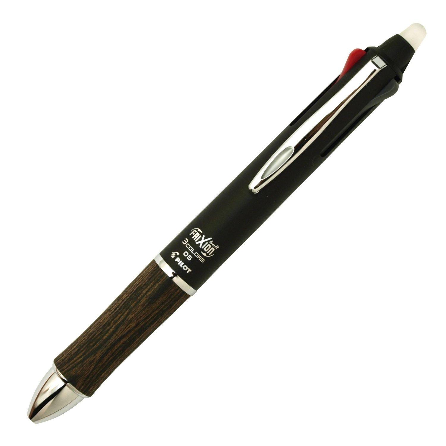 PILOT FriXion Ballpoint Pen 3 Wood Dark Brown LKFB2SEFDBN 0.5mm