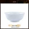Jingdezhen Linglong White Porcelain Underglaze Soup Bowl