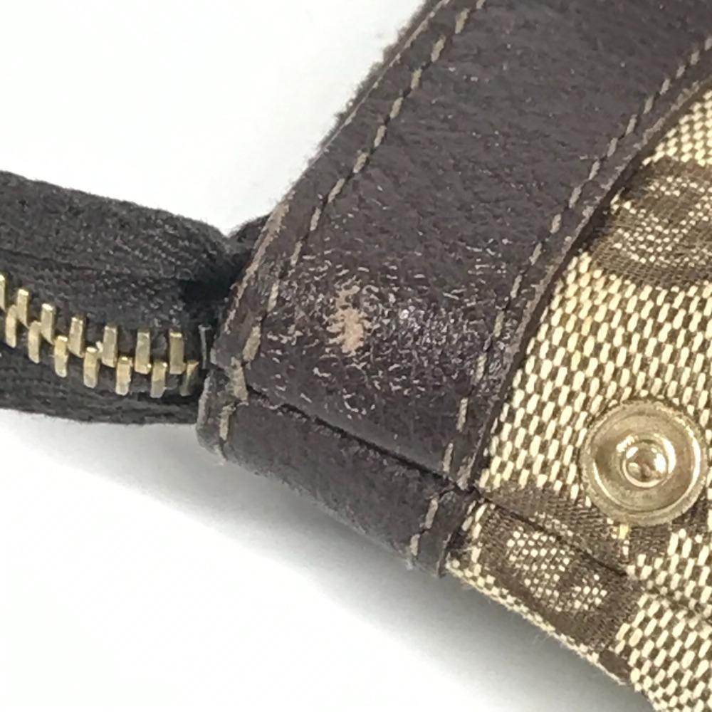 GUCCI 141471 GG Handbag Tote Bag Shoulder Bag GGCanvas/Leather Beige/Dark brown