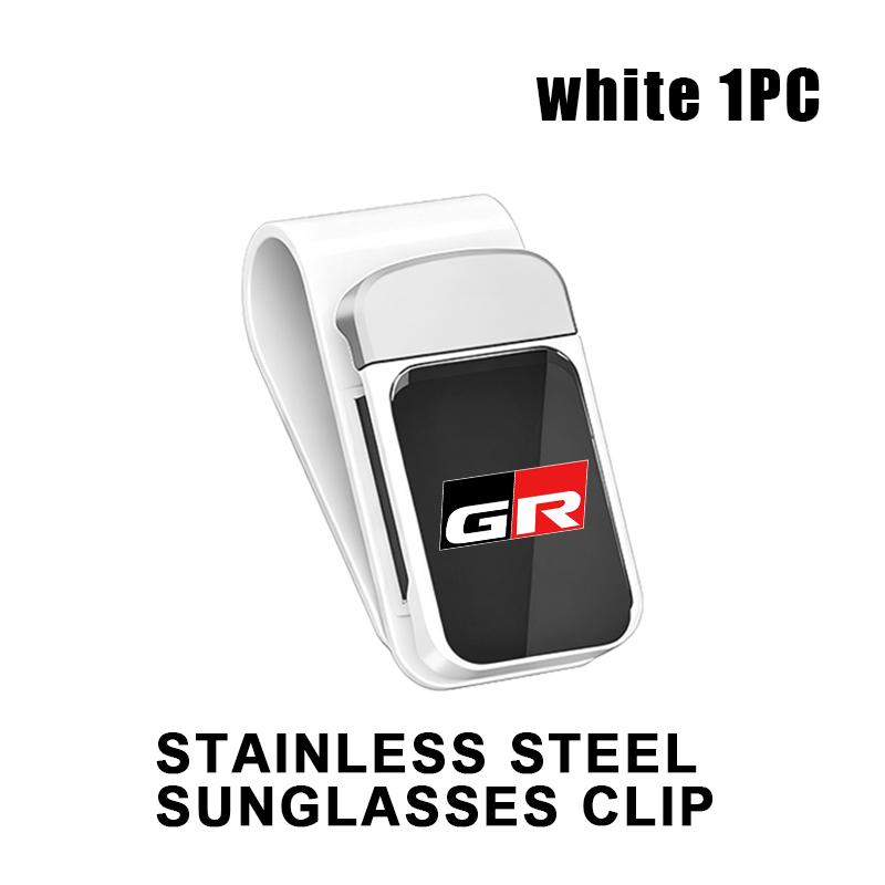 

For Toyota Car Interior Sun Visor Eyeglasses Holder Sunglasses Clip Crown Land Cruiser RAV4 Camry Yaris Corolla Prius