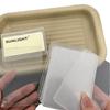 10Pcs Fashion High Transparency Card Holder Protective Case DIY Photocard Packaging Double-sided Dustproof Case