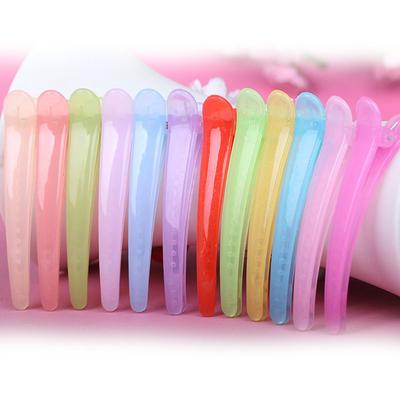 Kinder Gelee Haarspangen Haarpflegewerkzeuge Kunststoff Entenschnabelspangen Mädchen Haarpflegeprodukte Kleine Geschenke Seitenspangen