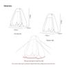 Outdoor Portable Privacy Changing Tent