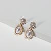2025 Stylish Water Drop Pearl Stud Earrings with S925 Silver