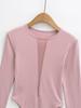 European and American Sexy Summer Mesh Long Sleeve Jumpsuit for Women