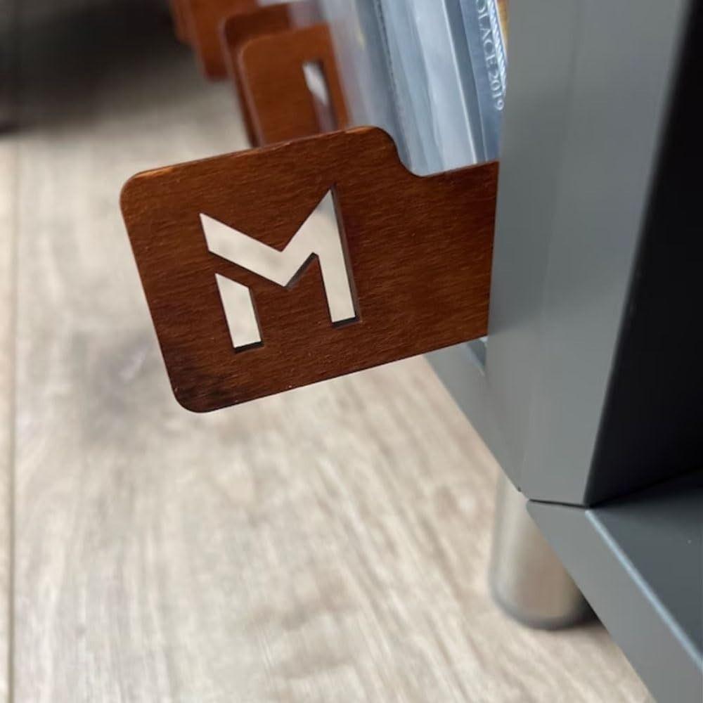 

Аксессуары для книг Разделители для виниловых пластинок Скрепки для заметок Деревянные разделители для пластинок Школа Офис 1pc-Style random