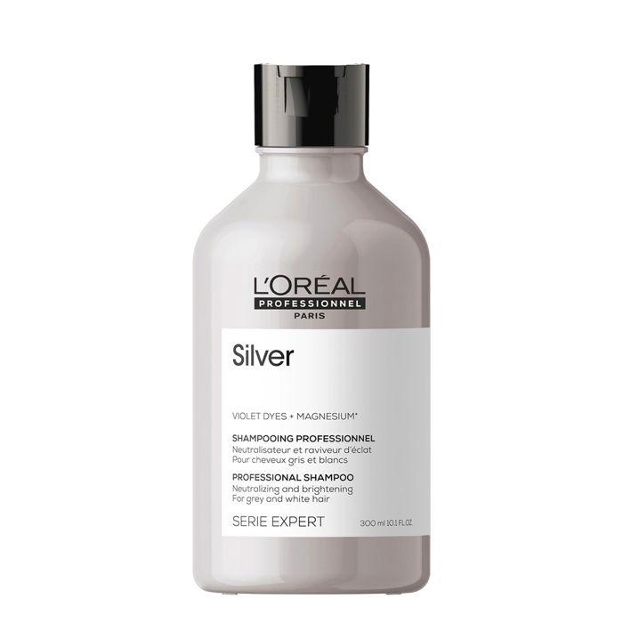 Coffret Produits Capillaires - L'ORÉAL PARIS - L'Oréal Professionnel - Champú Neutralizador Silver Serie Expert 300 Ml