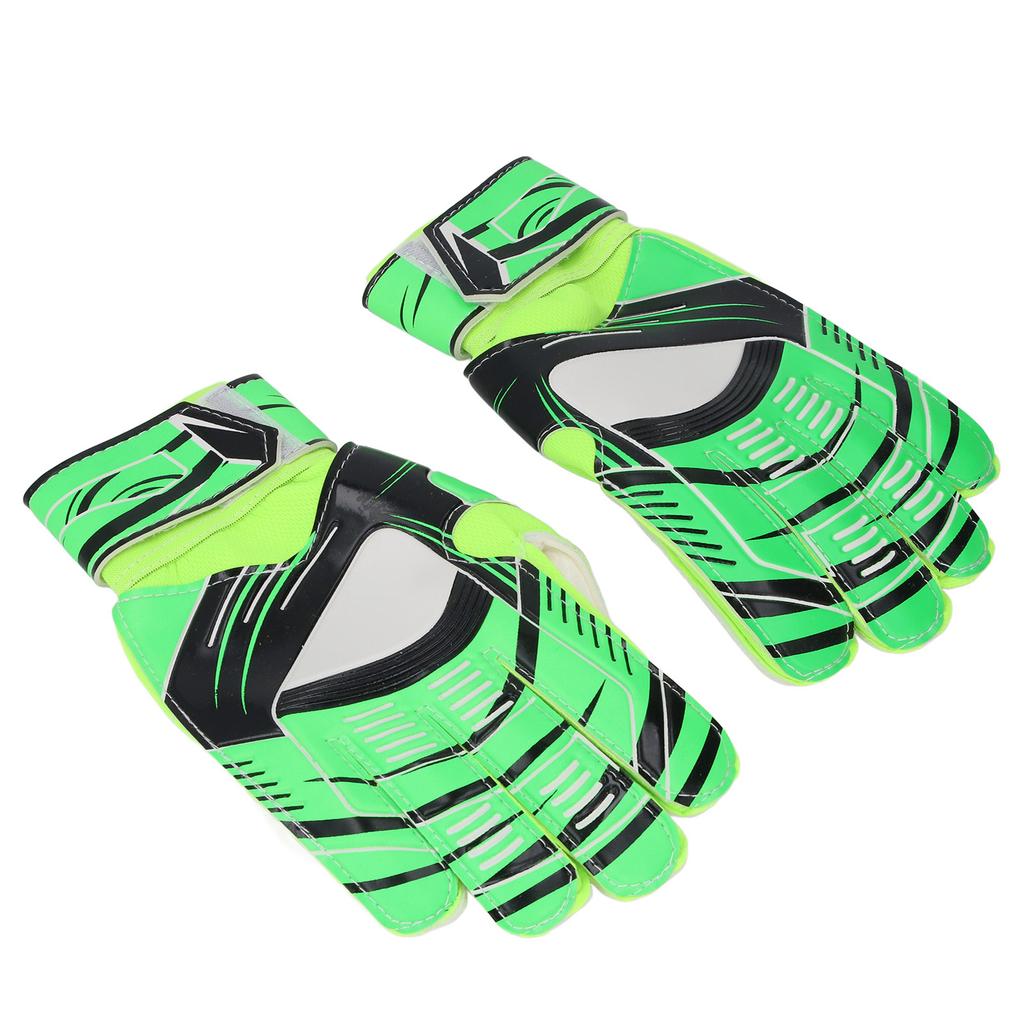 Goalie Gloves Prevent Slip Breathable Wearable Strong Grip Latex Palm Soccer Goalkeeper Gloves for