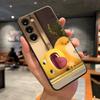 C-Cute N-Nailong Phone Case For Samsung A56 A36 A26 A16 A15 A25 A35 A55 A14 A34 A24 A54 Black Soft Shell