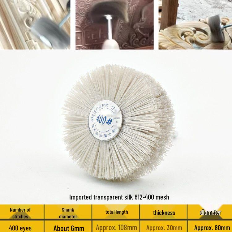 Nylon Abrasive Polishing Wheel for Wood and Furniture Carving