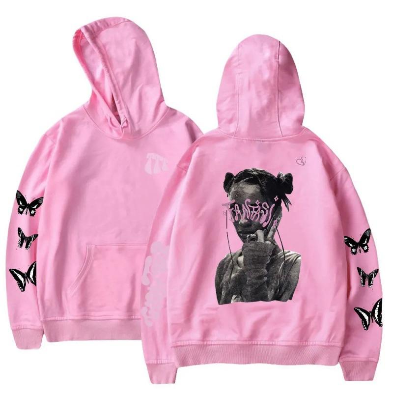 Худи Тини Стоессель Свитшот Tini Tour XXXL розовый