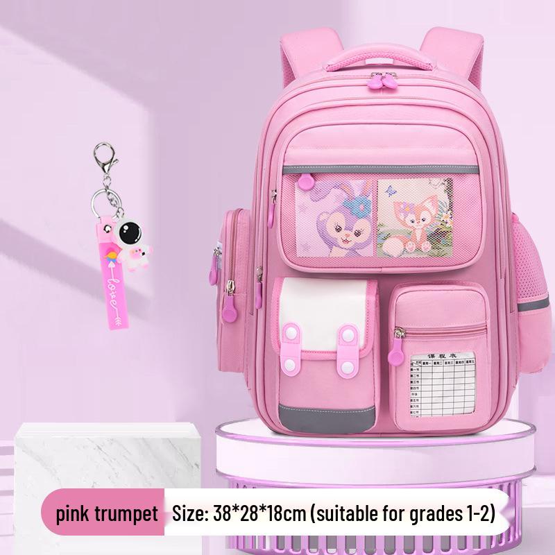 British Style Naruto Children's Backpack: Large Capacity for Grades 1-6, Unisex Double Shoulder Bag