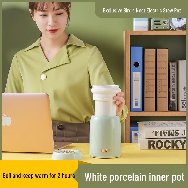 OIMG Mini Ceramic Electric Stew Pot