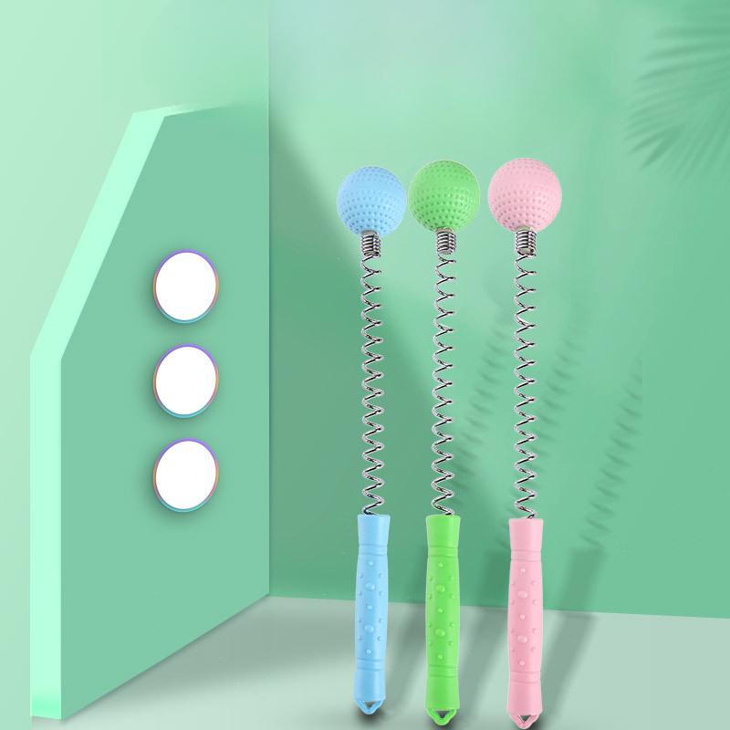 Golf Massage Hammer Slapping Silicone Spring Massager Multi-Functional Back Hammer Meridian Beating Fitness Hammer