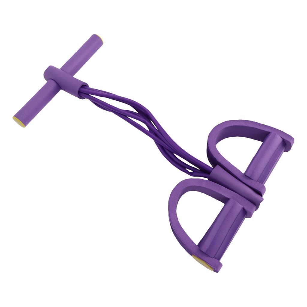 Pedal Resistance Bands with Handles Elastic Bands for Exercise Rubber Multifunction Tension Rope for Waist Arms Abdomen