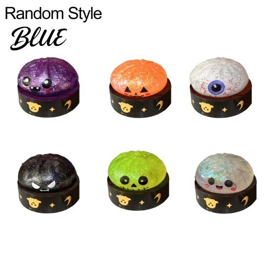 Anxiety Relief Gifts for Kids Halloween Ghost Bun Stress Ball  Glitter Slow Rising TPR Fidget Toy Quicksand Pinch Toys with Steamer  Cute Spooky