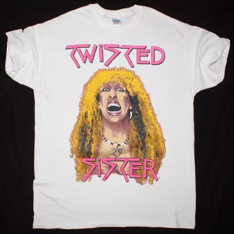 TWISTED SISTER DEE SNIDER NEW WHITE T shirt Tops tees Men's Women's