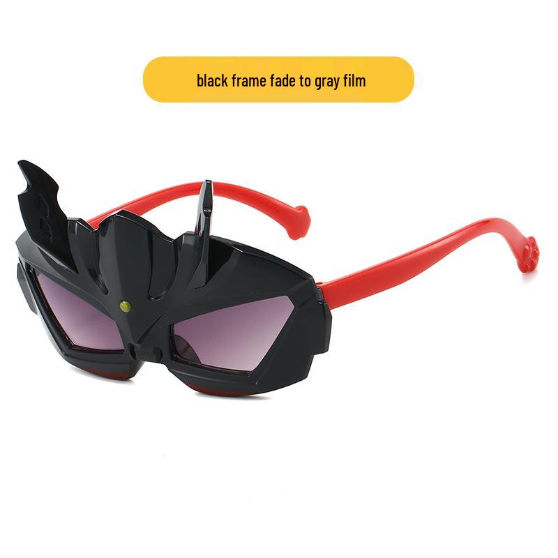Neue Ultraman Jungen Mecha Trend Sonnenbrille - Stilvoller Sonnenschutz für Kinder