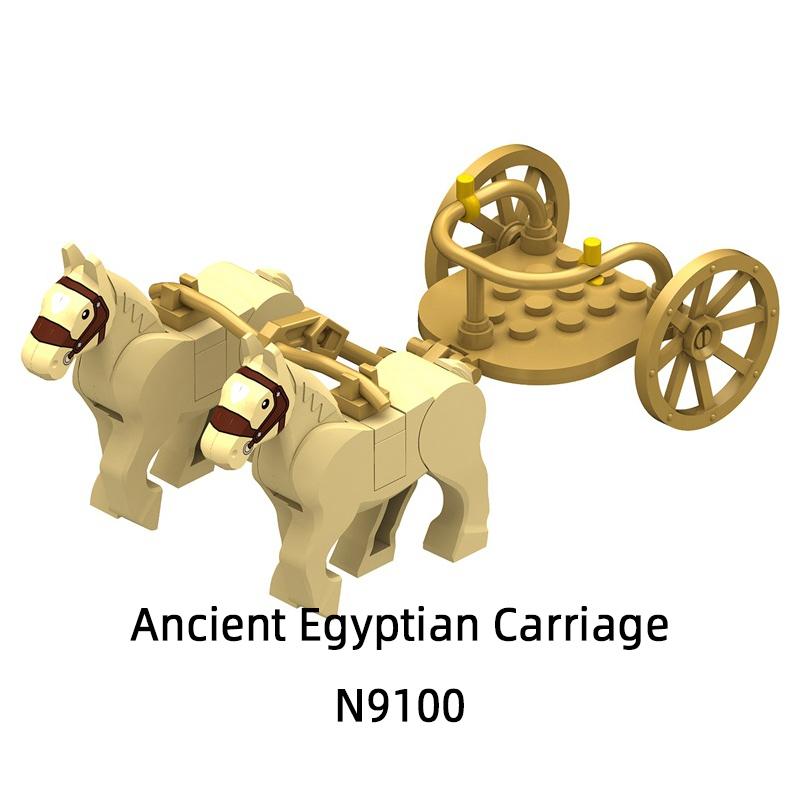 

Конструктор N9100 Модель древнеегипетской колесницы MOC Кирпичики Набор Подарки Игрушки