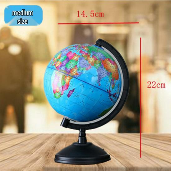Globe Piggy Bank: Large Capacity Ornament for Men, Women, and Kids - Ideal June 1st Gift