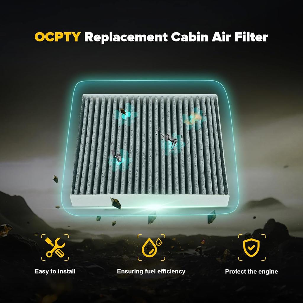 OCPTY Innenraumfilter CP157 CF12157 87139-26010 97139-58010 für 21-22 für Lexus ES250 | 20 für Lexus ES300h | 16-21 für Mazda CX-9 | 19-22 für