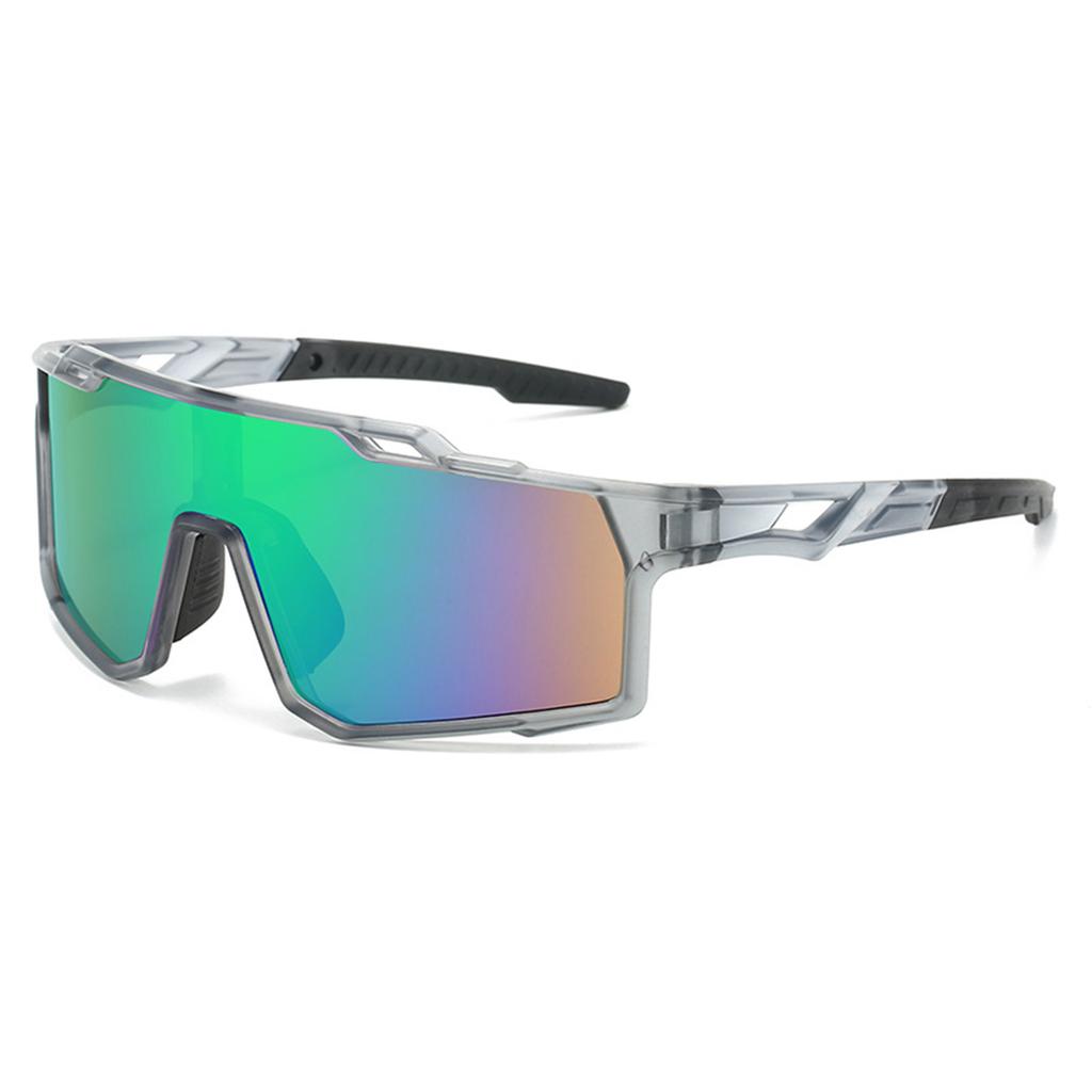 Winddichte Staubdichte Outdoor-Brille zum Radfahren Laufen Polarisierte PC-Gläser 99% UV-Blockierung Unisex-Design