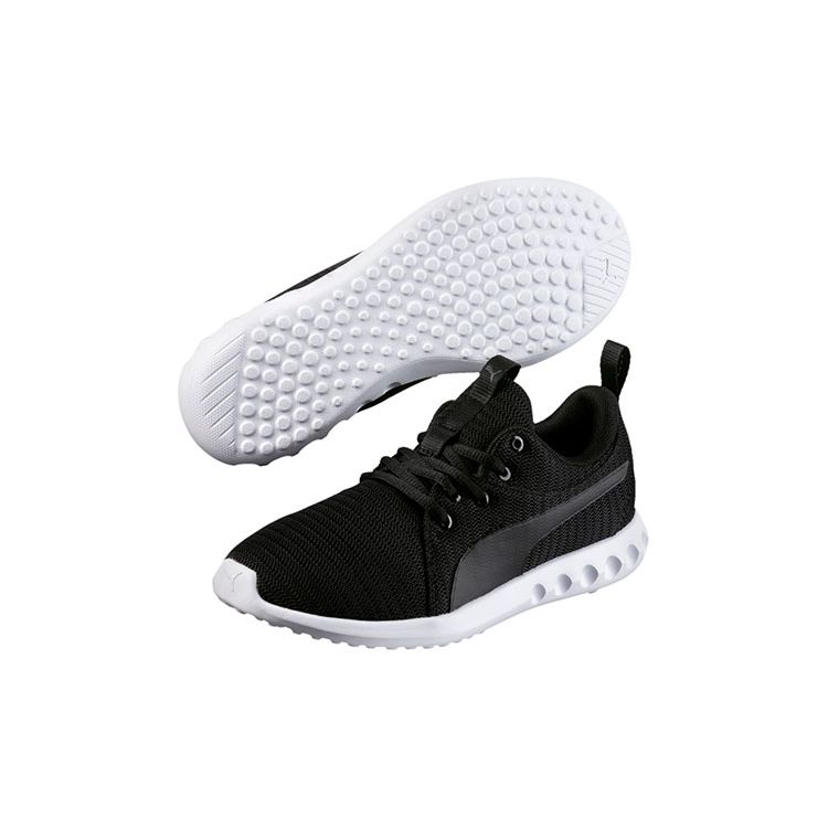 Puma Carson 2 Women Black White Low Top Casual Shoes 190038-04