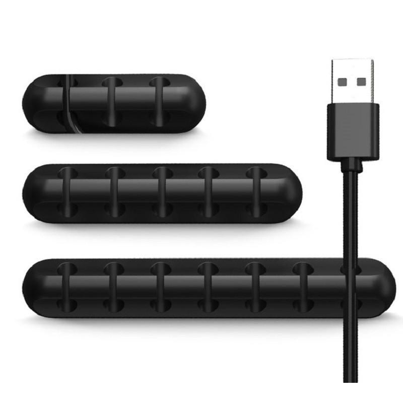 Self-Adhesive Desktop Cable Organizer and Protector for Charging, Mouse, and Earphone Wires