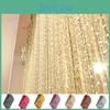 33 String Glitter M Door Curtain Beads Room Dividers Beaded Fringe Window Panel Window Room Divider Home Decoration