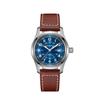 Khaki Field Auto 42mm Blue Dial Leather Strap Watch H70605540
