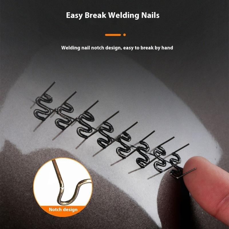 Heavy Duty Professional Automotive Plastic Repair Welding Kit Includes 200 Nails Pliers For Bumper Toys Household Items