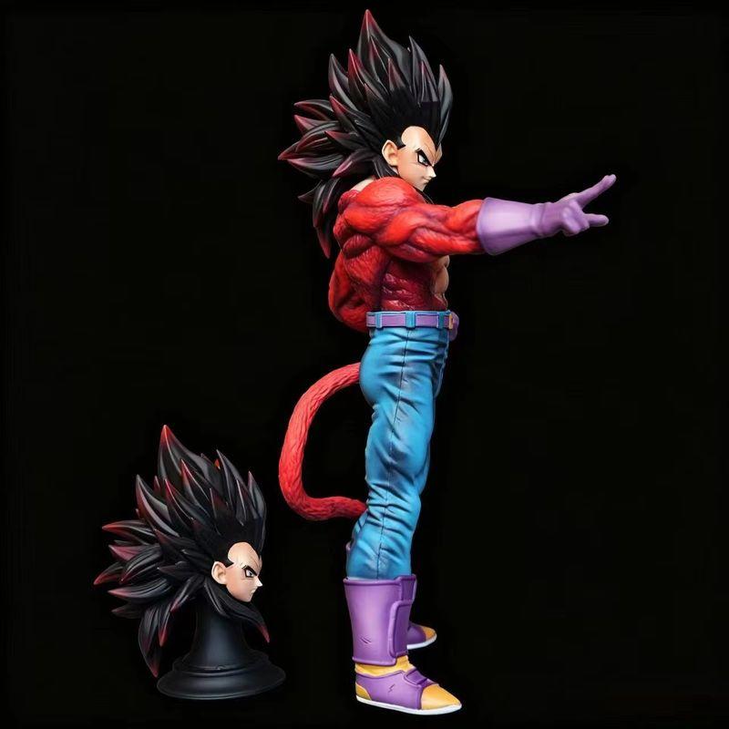 31cm Dragon Ball Figure Vegeta Figures Super Saiyan Vegeta Figurine Pvc Colletion Statue Desk Decoration Model Doll Toys Gifts