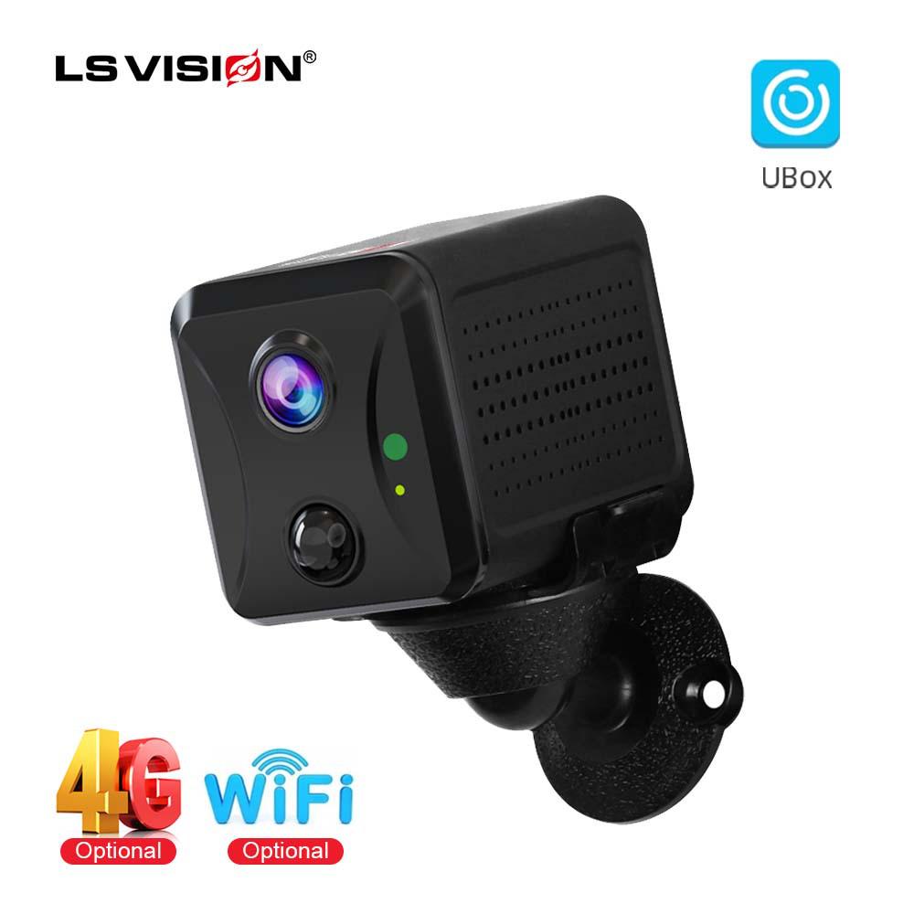 

LS VISION 4G SIM Camera for Home, Car, or Pet Monitoring - Wireless Ubox Camera BC1-WIFI