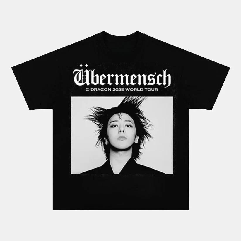 G-Dragon 2025 World Tour Kpop GD Idol Reprint S-4XL Unisex T-Shirt