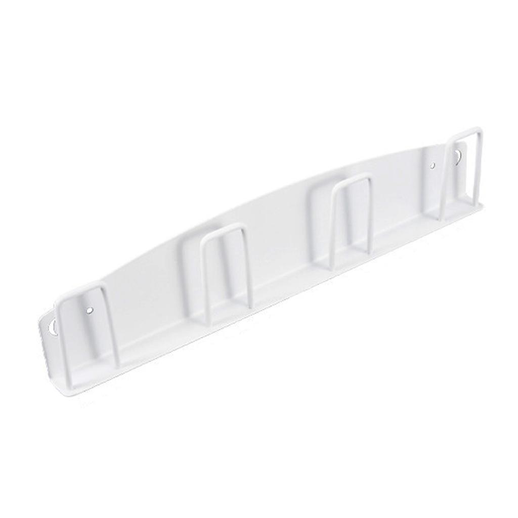 4 Cups Wall Mounted Mug Holder Magnetic Cup Hanging Rack No Drilling Cup Drying Stand for Kitchen Bathroom Living Room