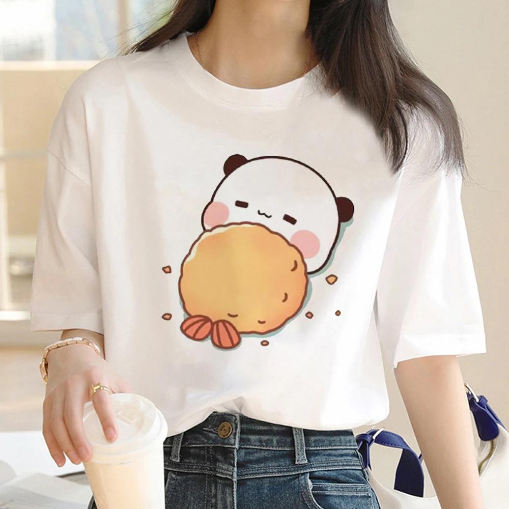 New Cute Bubu Dudu T Shirt Female Trendy Vintage White T Shirt Unisex Korean Clothes Hip Hop Streetwear Women 2000s Punk Tops