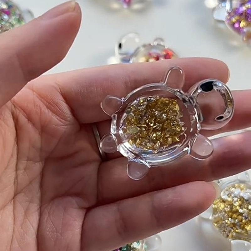 1PC Turtle Garden Fish Tank Miniatures Ornaments Mini Turtle Home Decoration Landscaping Crafts DIY Accessories