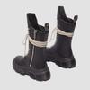 31750001 Rick Owens Dr. Martens 1918 DMXL Kotníková Bota Černá (pánské)