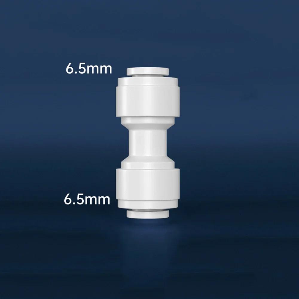 3/8" 1/4" Tube Reducing Tee 3 Ways Food Grade POM Quick Fitting Connector For Aquarium RO Water Filter Reverse Osmosis System