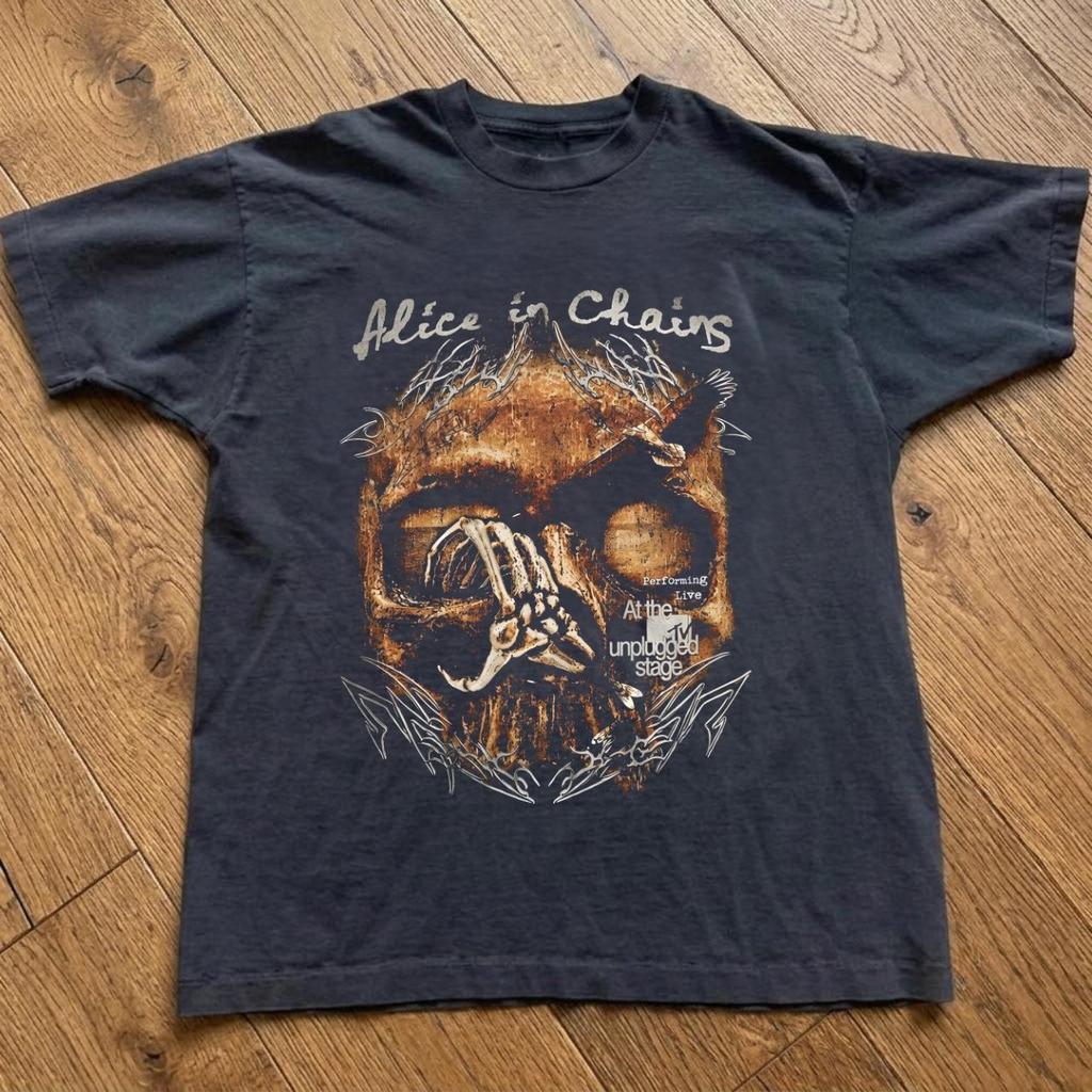 Rock Band Alice In Chains Jar Of Flies Album Graphic TShirt Unisexs Unisex Gothic Punk Pop Music Streetwear Male Fashion T Shirts
