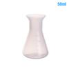 1Pc 50/100/250Ml Plastic Erlenmeyer Flask Narrow Neck Conical Triangle Flask Chemistry Laboratory Analysis Instrument