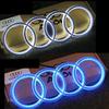 LED Car Dynamic Streamer Badge Light Front Grille Emblem for B Q7 Q8 S3 A1 A2 A3 A4 A5 A6 Q3 Q4 Q5 Q6 S5 S7 A7 Q2 Accessories